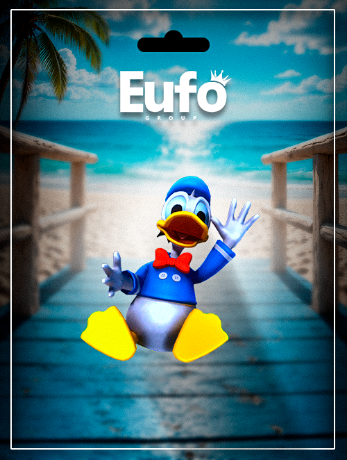 PATO DONALDO SEGURANDO