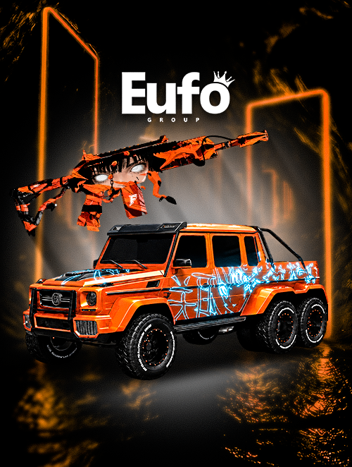 VIP  BRABUS 64 TIROS 8 LUGARES + SKIN G36 ANIMADA
