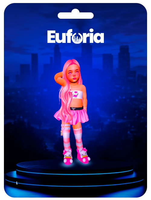SKIN KITTY ROSA 30 DIAS