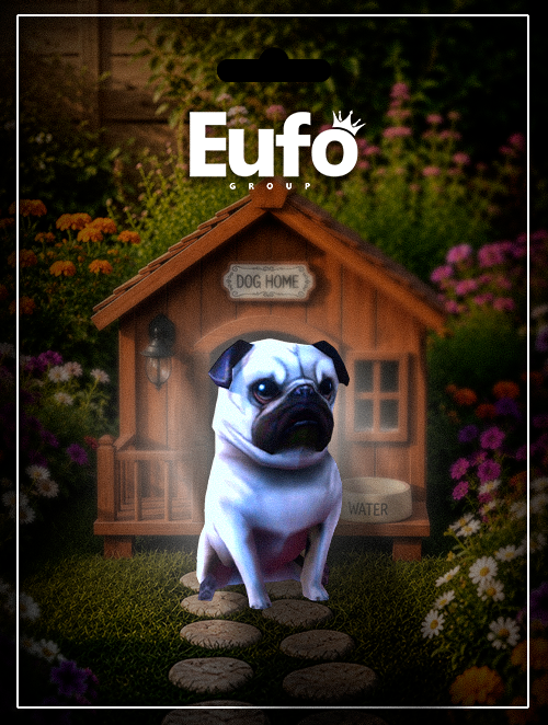 PUG NA CABEÇA
