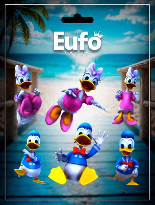 PACK PATO DONALD e MARGARIDA