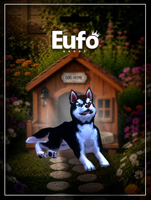 HUSKY SENTADO