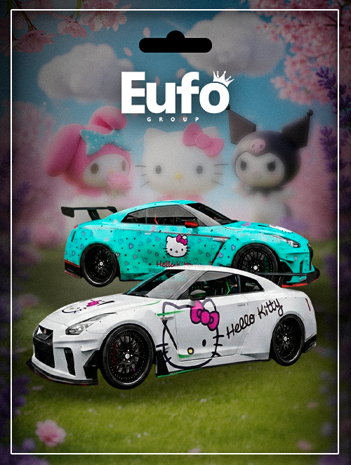 R35 HELLOKITTY 2 TEXTURAS NEON